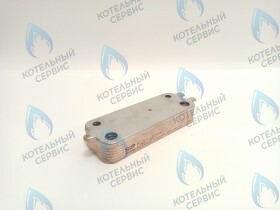 Теплообменник ГВС вторичный 12 пластин BOSCH WBN2000/WBN6000 12/18C, BUDERUS U072 18