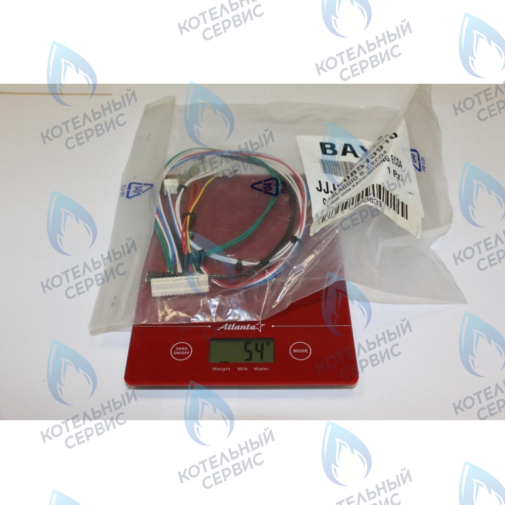 8513910 Проводка электрическая низковольтная (от разъема  платы x5 к модулятору, клеммной колодке, датчику NTC ГВС, реле минимального давления и датчику протока ГВС) BAXI в Москве