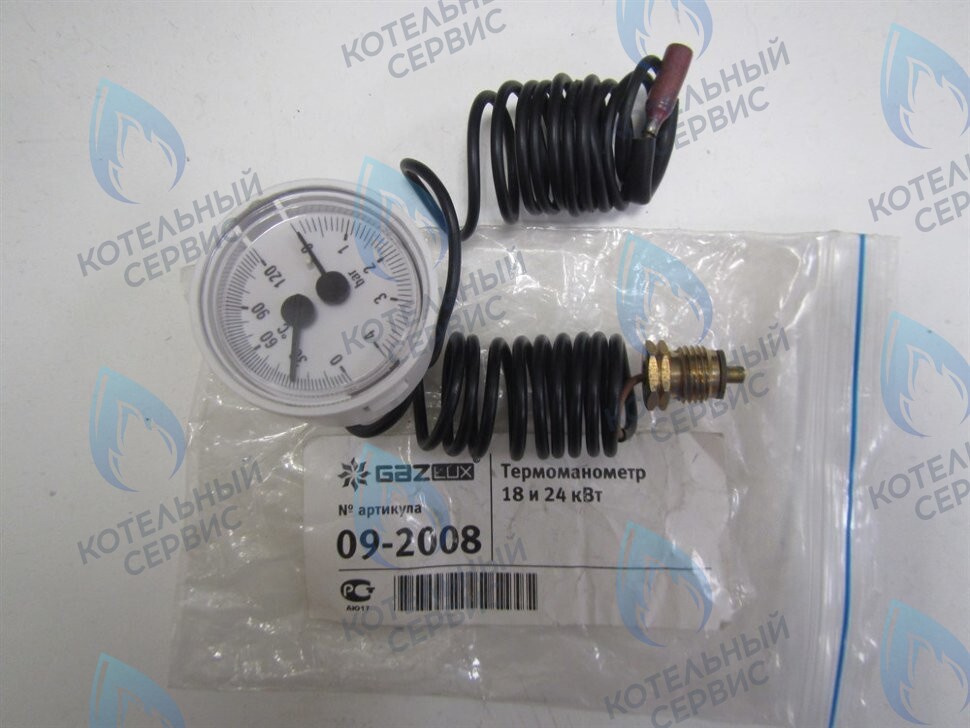09-4008 Термоманометр для GAZECO 18 (все модели) в Москве