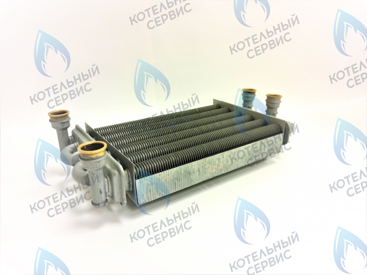 02-5003 Теплообменник битермический 24 кВт Polykraft Alpine Light (270мм) 515000031 в Москве