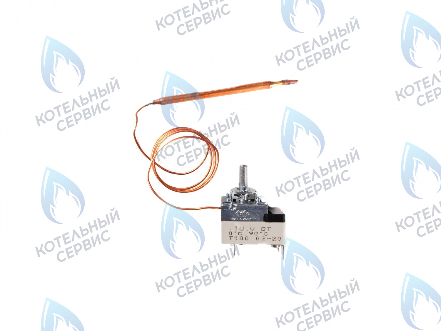 SS001-03 Термостат капиллярный CAEM TU-V (0-90°C) PROTHERM (0020025281), 0020025284, 002002528, 0020027673, 0020034952, 0020045038) FERROLI (39817200) в Москве
