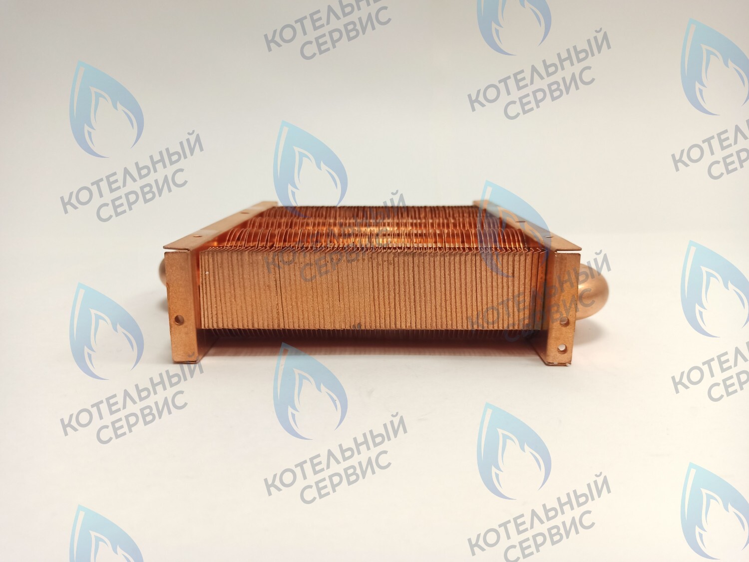 EM021-142-02 Теплообменник первичный основной (без фитингов) 142мм 67 FIN (100 HSG/ICH/MSC) DAEWOO в Москве