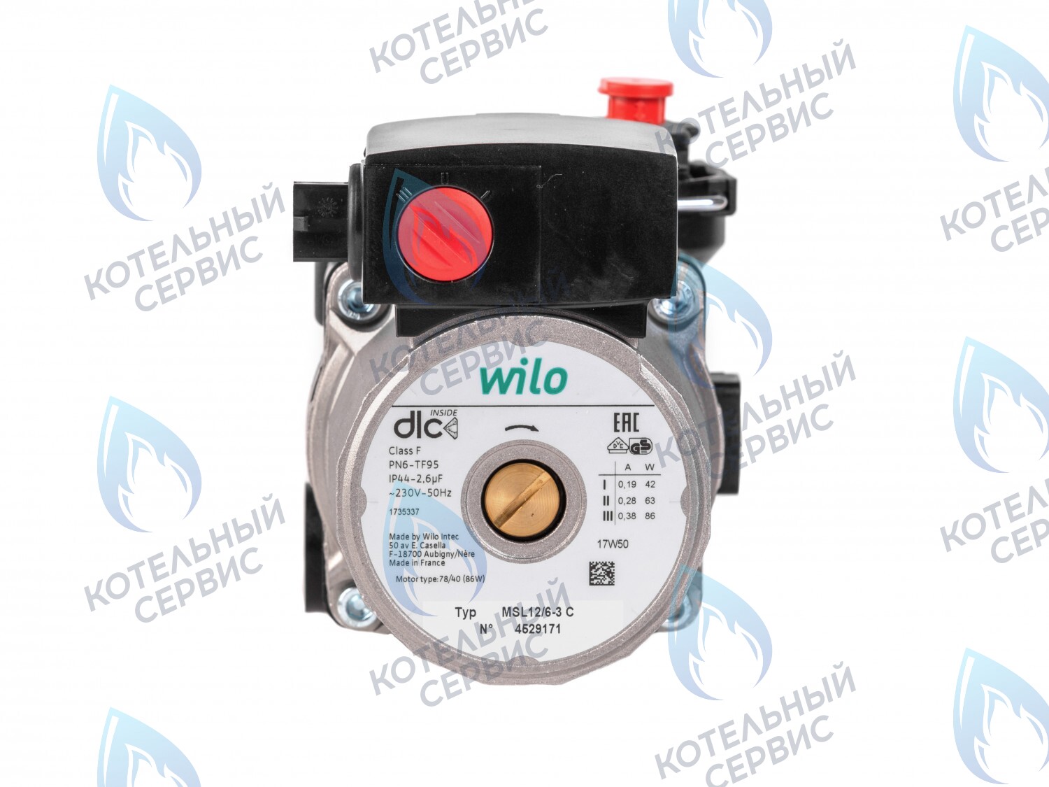 PM003AW60-WL86-Комп Насос циркуляционный WILO 86w MSL 12/6-3 C в Москве