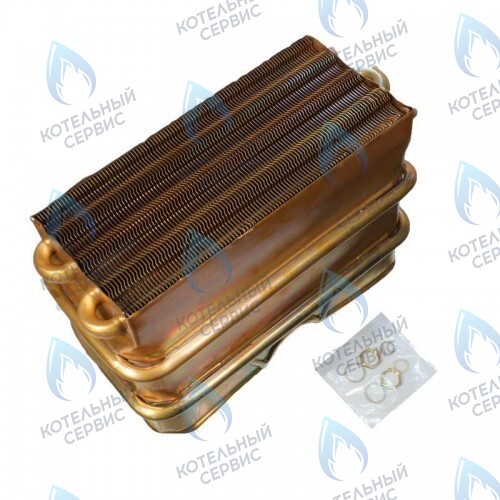 87054063230 Теплообменник U032-24K/ZS24-2 DH/ZW24-2 DH BUDERUS в Москве