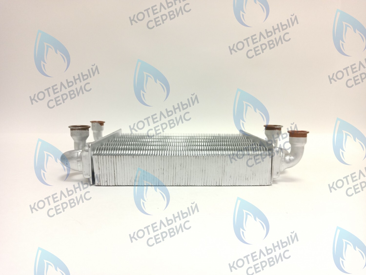 0020119543 Теплообменник битермический Леопард (H-RU) 18кВт/23кВт (0020119543) в Москве