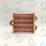 EM021-180-02 Теплообменник отопления без фитингов (180 мм) 85 FIN (130-200 HSG/ICH/MSC)(3318108610, 3318108640) DAEWOO в Москве