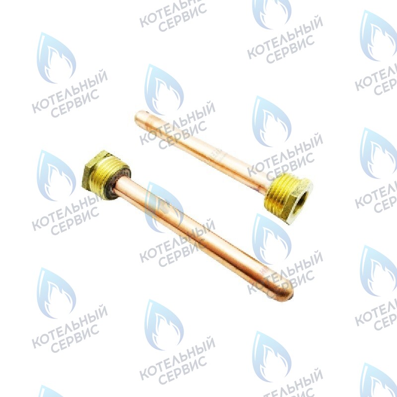 SC005 Стакан-гильза медный котловой малый, наружная резьба 1/2"G в Москве