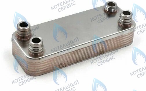 ES190W-000-16F-HR Теплообменник ГВС вторичный 16 пластин VAILLANT TURBO MAX VUW в Москве