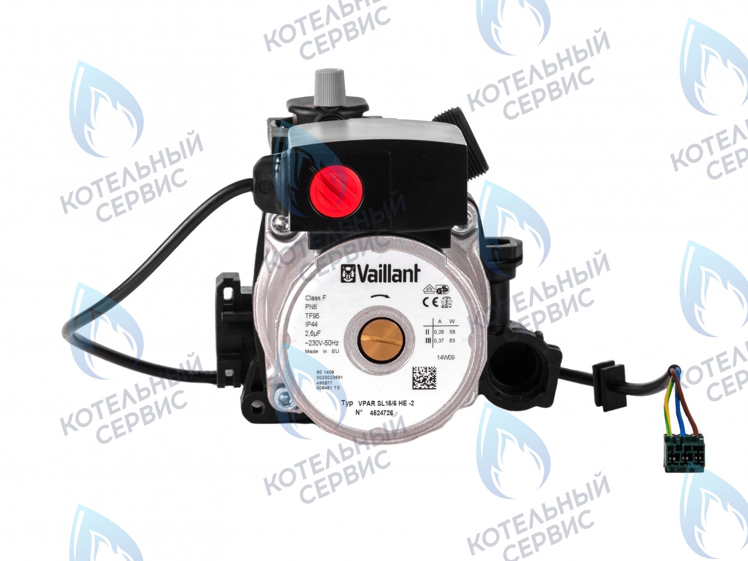 0020020023 Циркуляционный насос (3-проводный кабель) Vaillant ATMO/TURBO TEC PRO/VPAR SL 15/6 HE-2 (по часовой стрелке) (втулка 40мм, колесо 68/21мм) в Москве