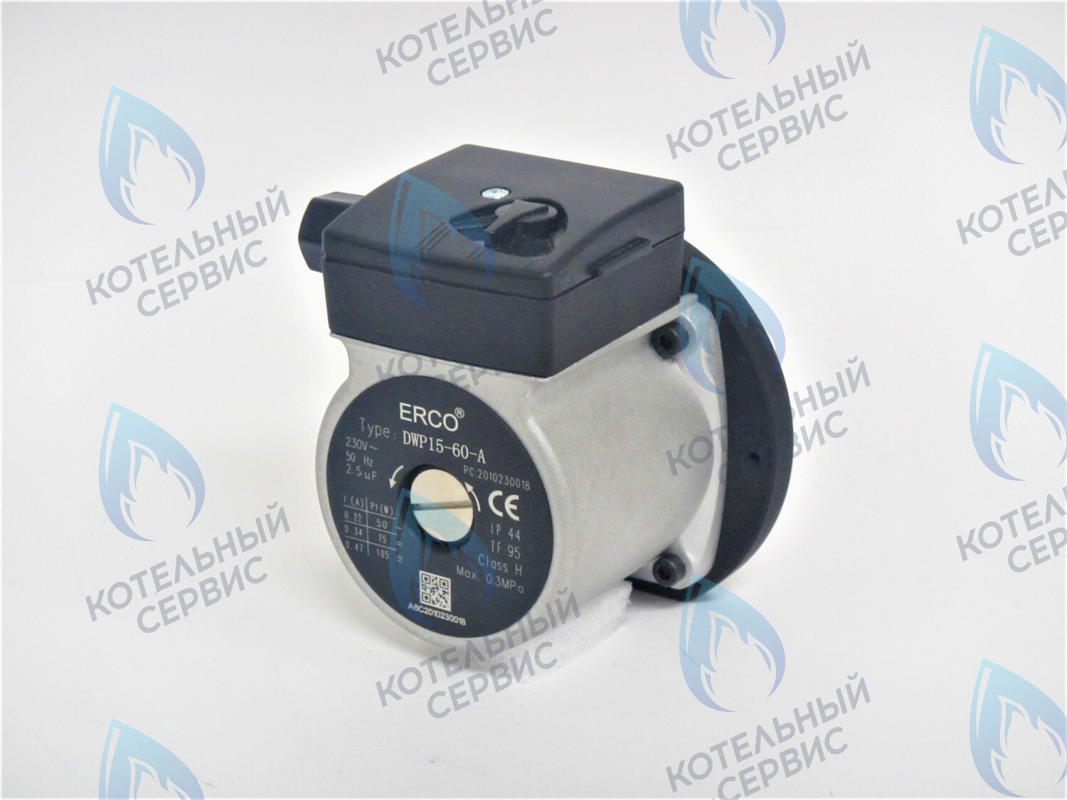 PH-S26CCW60-ER105-Комп Двигатель насоса (без улитки, без фишки коннектора) ERCO 15/6 100w (для замены вместо KPM-100 S132100041, S132100050) в Москве