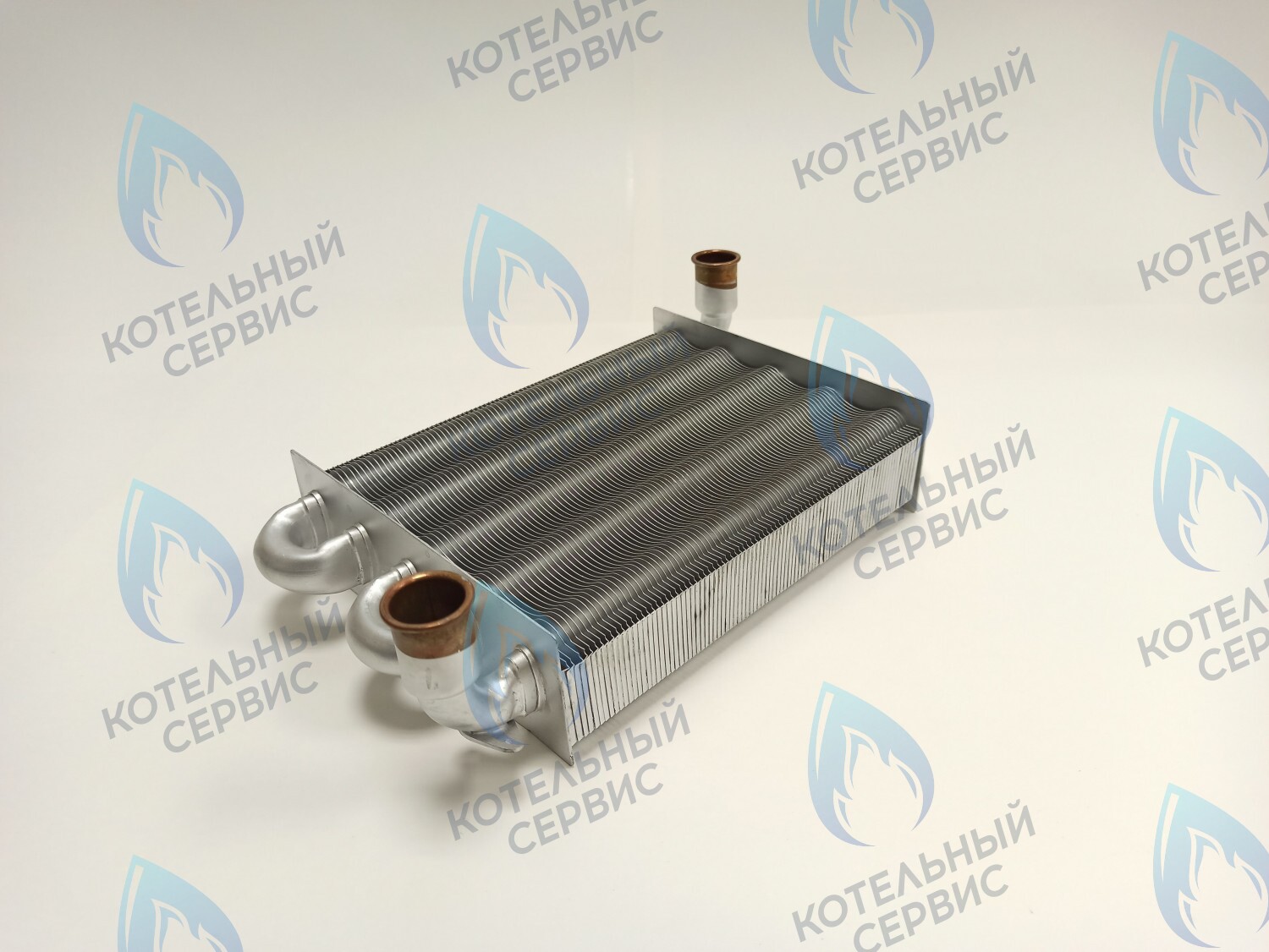 EM044-225F88 Теплообменник первичный 225мм 88 FIN (20кВт/24кВт) KoreaStar Bravo K (KS90299222), Alpenhoff Baden (15199222), Ferroli Fortuna Special (NG), Royal Thermo MC 24кВт (AA07000032) в Москве