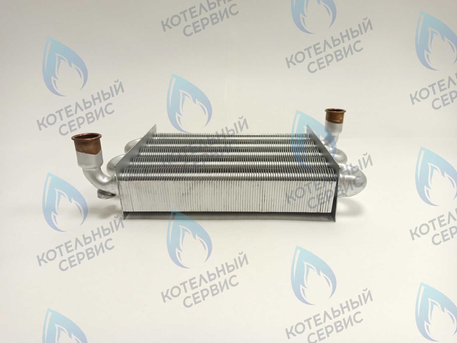 EM044-225F88 Теплообменник первичный 225мм 88 FIN (20кВт/24кВт) KoreaStar Bravo K (KS90299222), Alpenhoff Baden (15199222), Ferroli Fortuna Special (NG), Royal Thermo MC 24кВт (AA07000032) в Москве