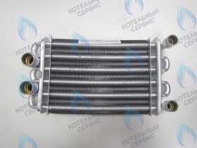 Теплообменник битермический  (210мм) 18кВт 18-T-1 (до 05.2016) GAZECO