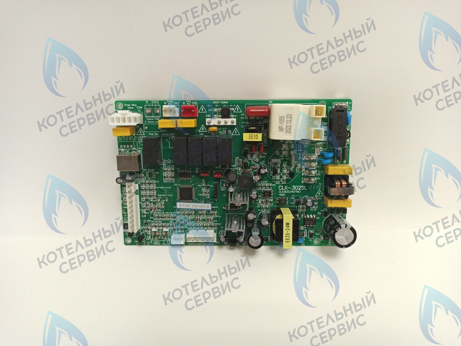 CB022-02-V9.0 Плата управления (новая модель) (для двух теплообменников) CLX-302SL V9.0 L1P26-F21S(T)HEC L1P26-F21(T) HAIER,  B00130, 530002921, 0530002921 в Москве