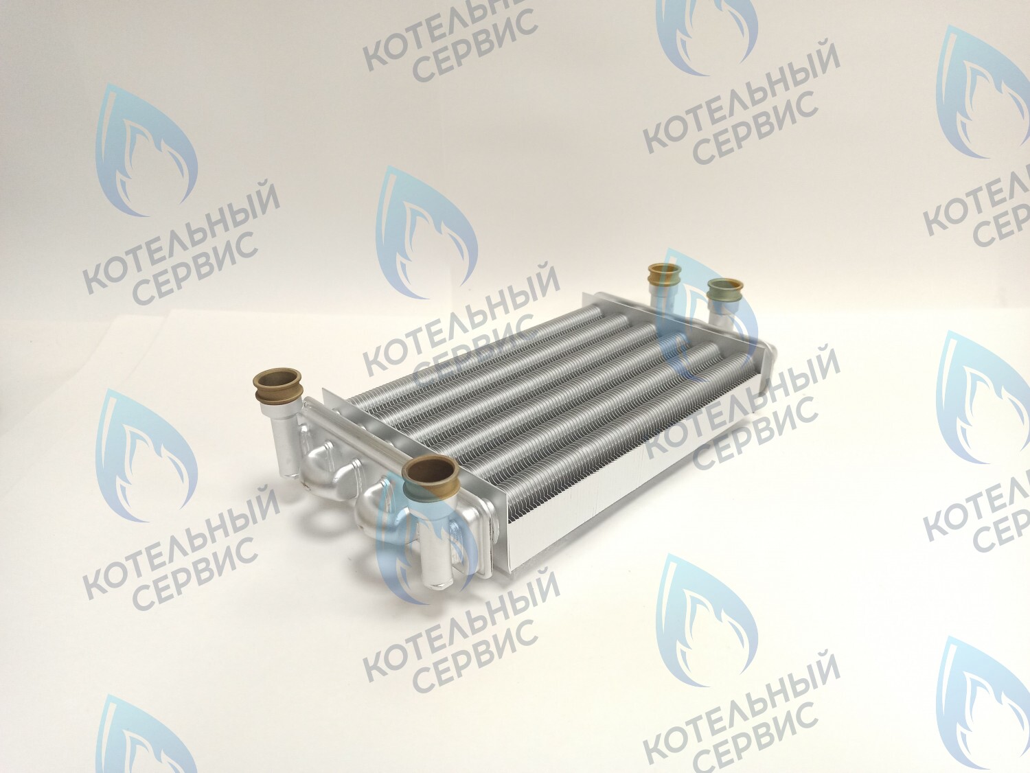 EB021-270 Битермический теплообменник 270 mm BAXI MAIN, MAIN DIGIT, MAIN Four 24 кВт (616170, 5663720) в Москве