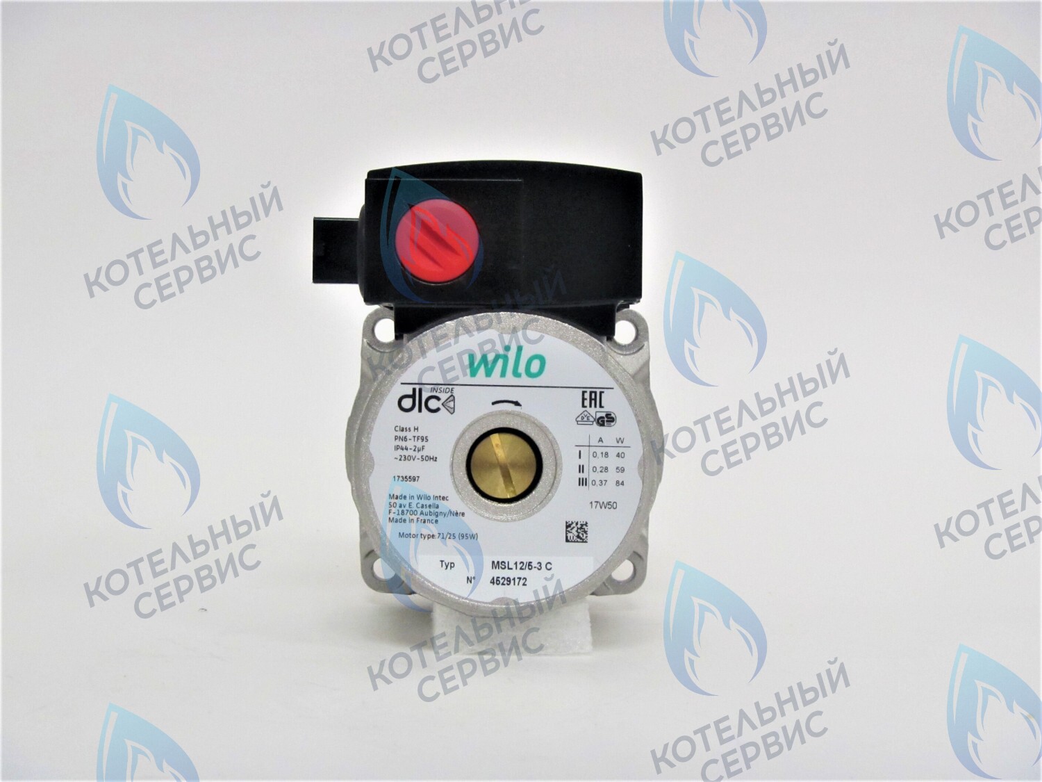 PH-W30CW50-WL84BX-Комп ОРИГИНАЛ Двигатель насоса (без улитки) (15/5) WILO MSL 12/5 (30мм по часовой) BAXI FOURTECH, MAIN FOUR (5698270, 5698260, 710872000, 721957300, 721957500) в Москве