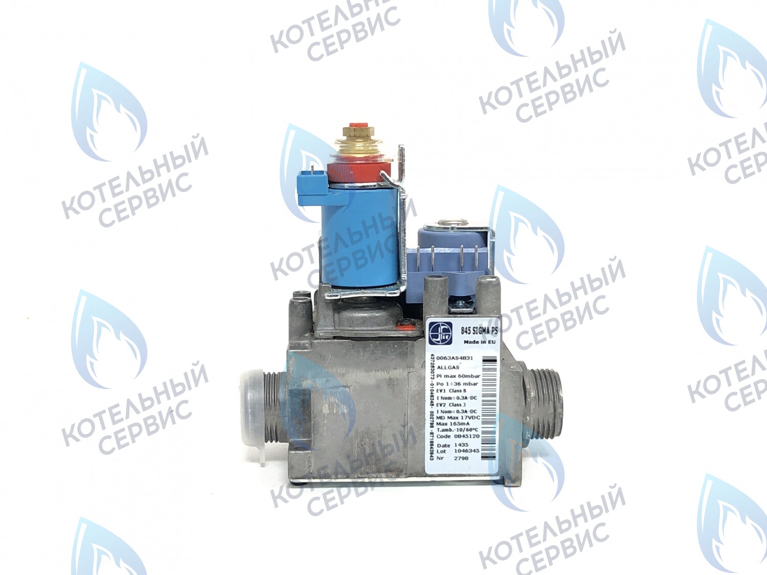 87186439430 Клапан газовый SIT 845 SIGMA PS BOSCH WBN2000 WBN6000, GAZ 2500F в Москве