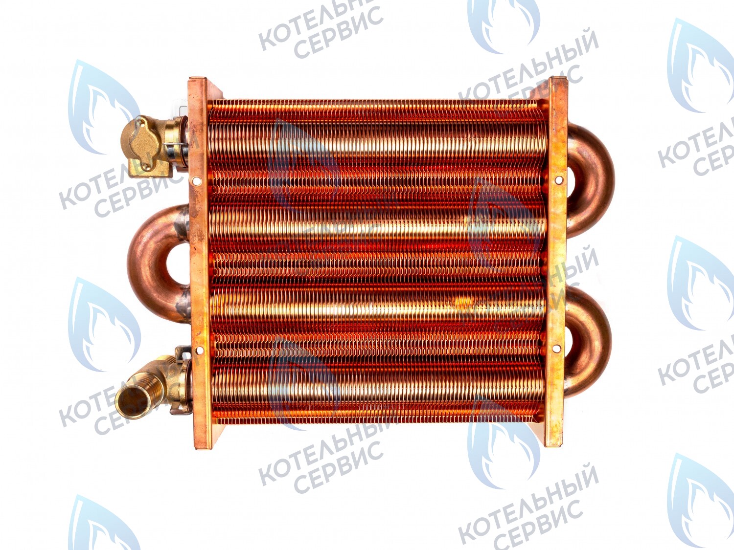 3318108640 Теплообменник первичный (основной) 180мм 85 FIN (130-200 HSG/ICH/MSC) DAEWOO в Москве