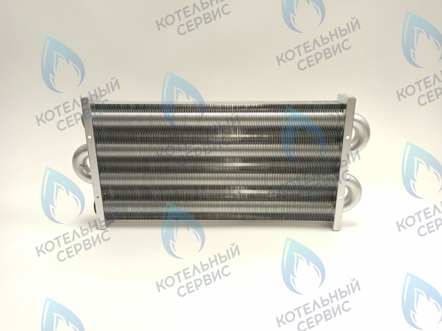 EM021-348 Теплообменник первичный основной (без фитингов) 348мм 147 FIN (350MSC) (3318109500, 3318113000, 3318113020) DAEWOO в Москве