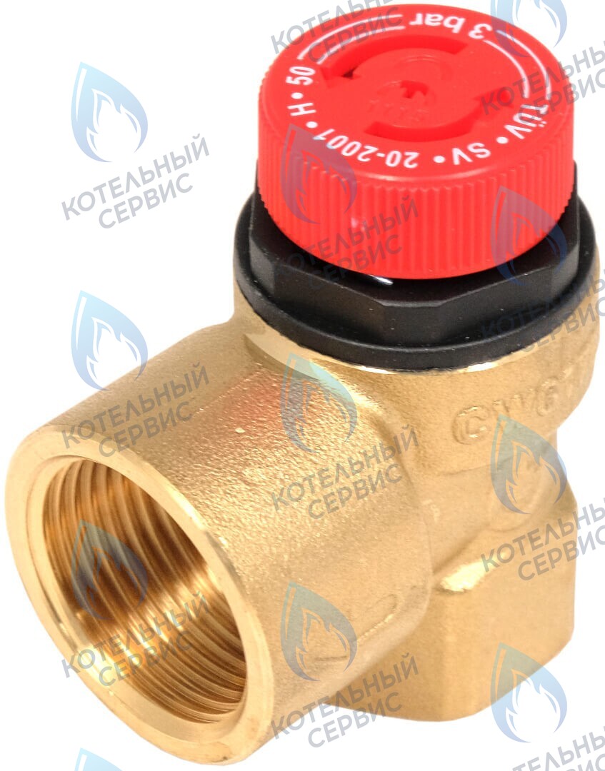 255000003 КЛАПАН ПРЕДОХРАНИТЕЛЬНЫЙ 3 БАР TIME POWER 50, 70 (SAFETY 3 BAR VALVE 50/70 kW) ITALTHERM в Москве