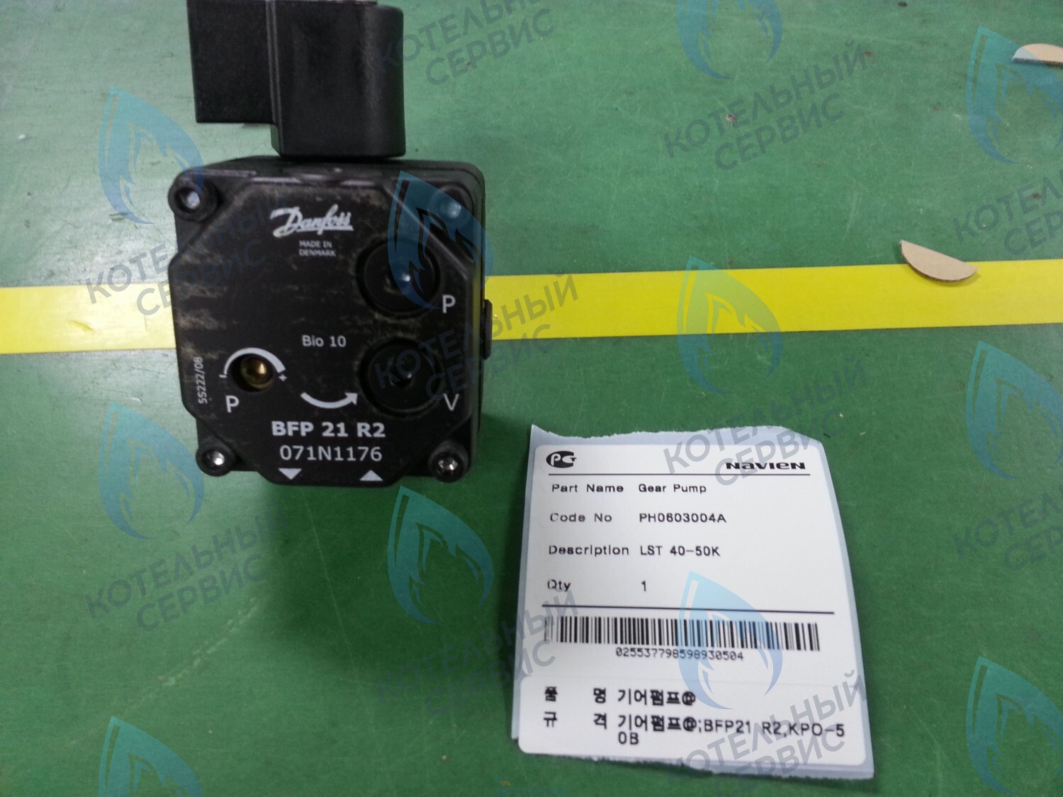30004244A Насос топливный шестеренчатый Navien LST 13-40KG, LST 50-60KR (PH0603004A) в Москве