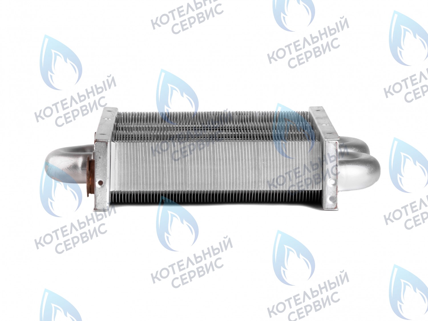 EM021-142 Теплообменник первичный основной (без фитингов) 142мм 67 FIN (100 HSG/ICH/MSC) DAEWOO (3318111100, 3318111120) в Москве