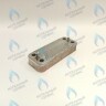 ES190P-154-12R-TR Теплообменник  ГВС вторичный 12 пластин VIESSMANN VITOPEND WH1D, VITODENS WB1B​ (7828745) в Москве