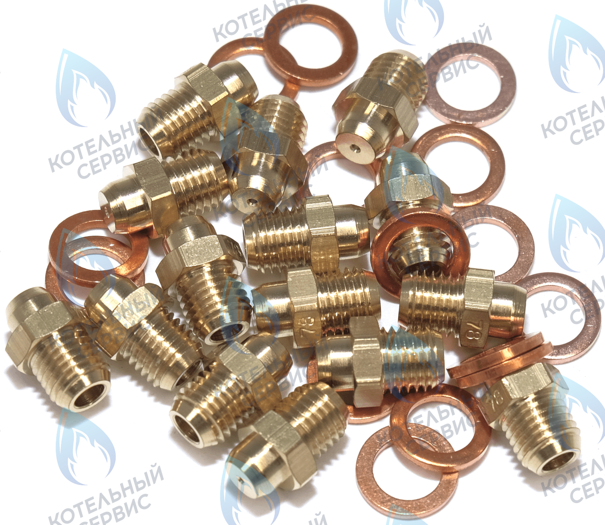 401040078 КОМПЛЕКТ ФОРСУНОК ДЛЯ ПЕРЕХОДА НА СЖИЖЕННЫЙ ГАЗ G30/31 (Ø 0,78) CITY CLASS F; FR / TIME MAX F в Москве