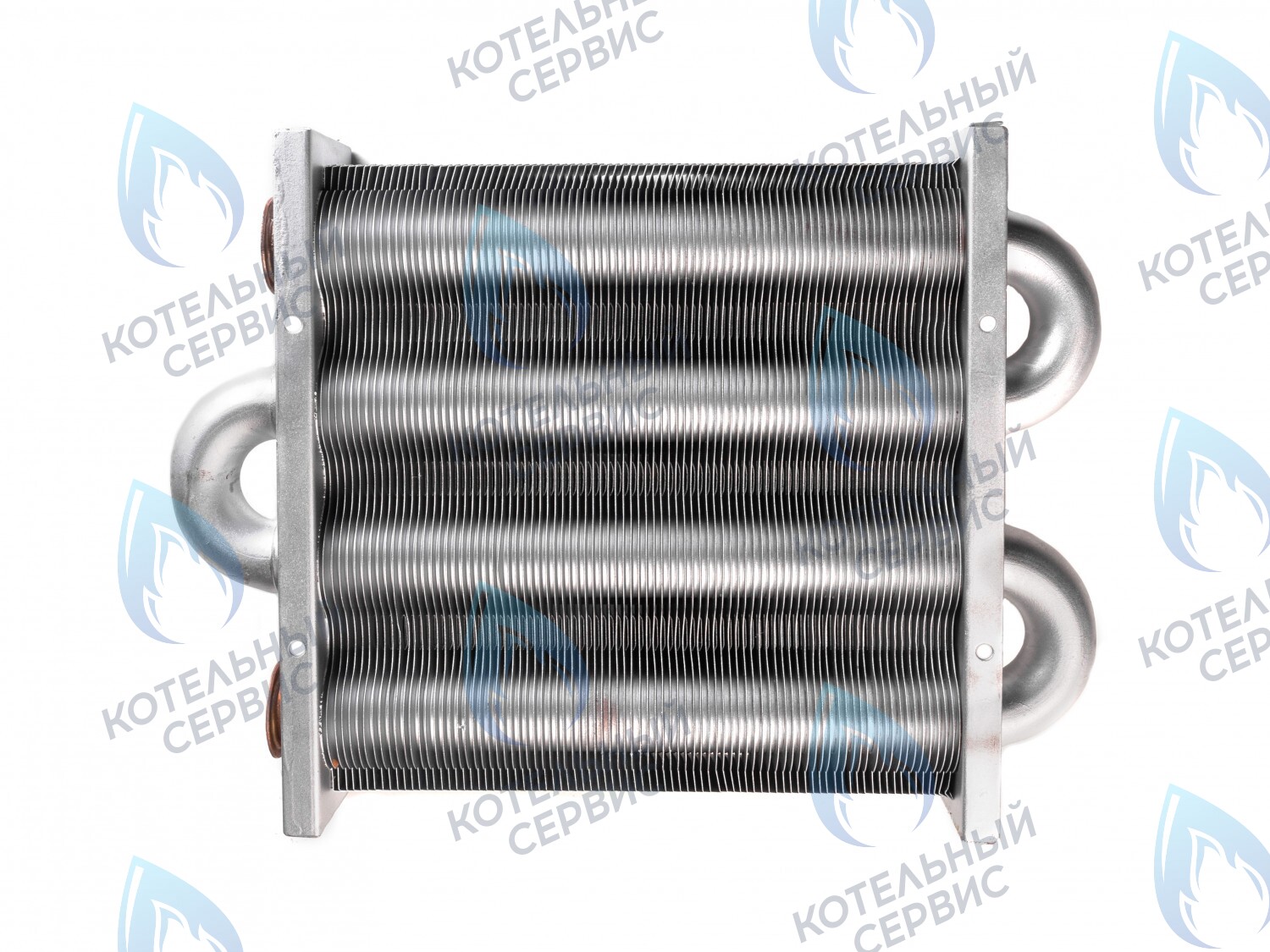 EM021-180 Теплообменник первичный основной (без фитингов) 180мм 85 FIN (130-200 HSG/ICH/MSC) (3318108610, 3318108640) DAEWOO в Москве