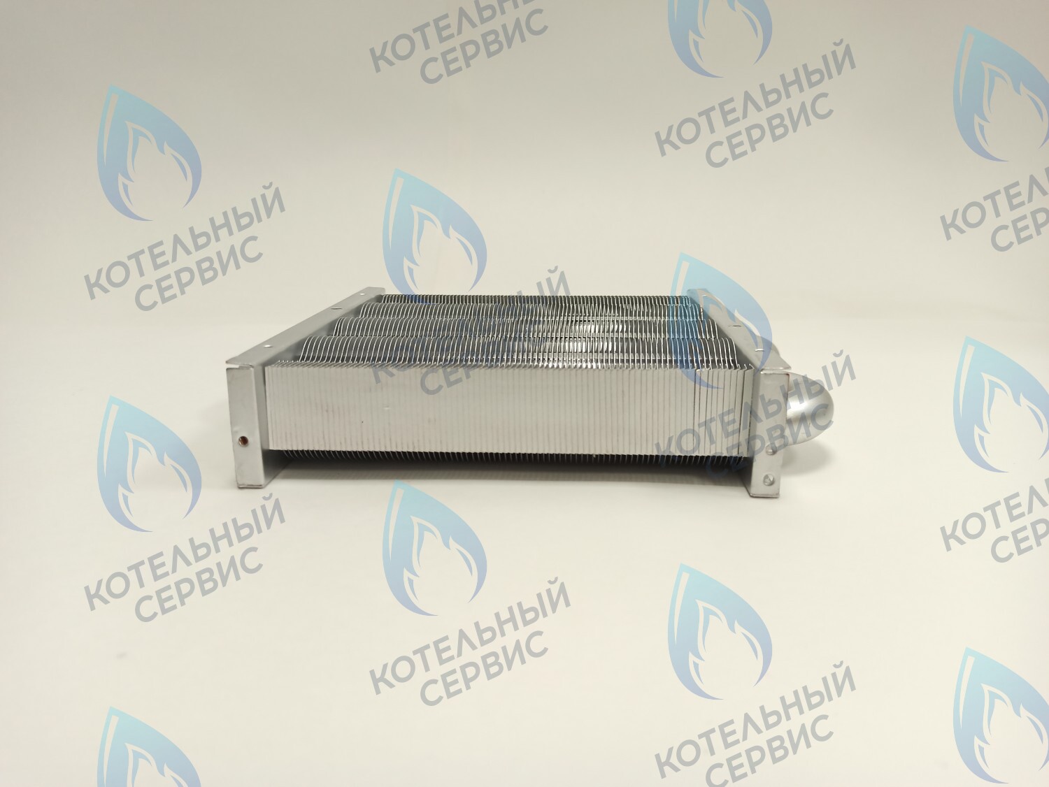 EM021-180 Теплообменник первичный основной (без фитингов) 180мм 85 FIN (130-200 HSG/ICH/MSC) (3318108610, 3318108640) DAEWOO в Москве