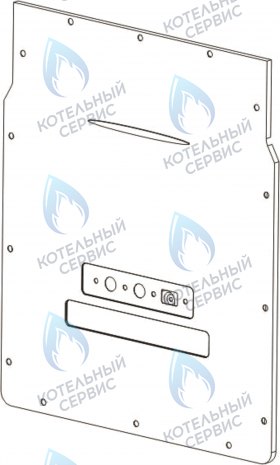 Передняя стенка камеры сгорания (29,1-40,7 кВт) CELTIC-DS PLATINUM 3.25, 3.30, 3.35 (2010297)