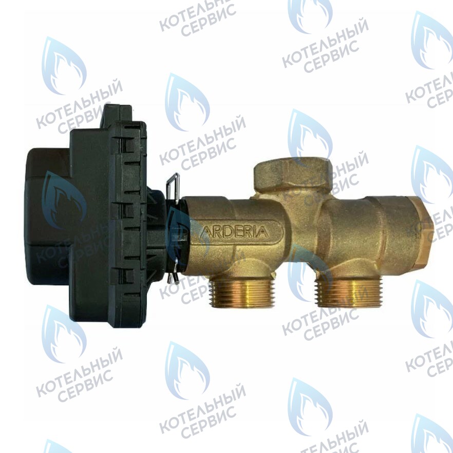 21013114 Клапан трехходовой 3/4” с электроприводом для одноконтурного котла ARDERIA в Москве
