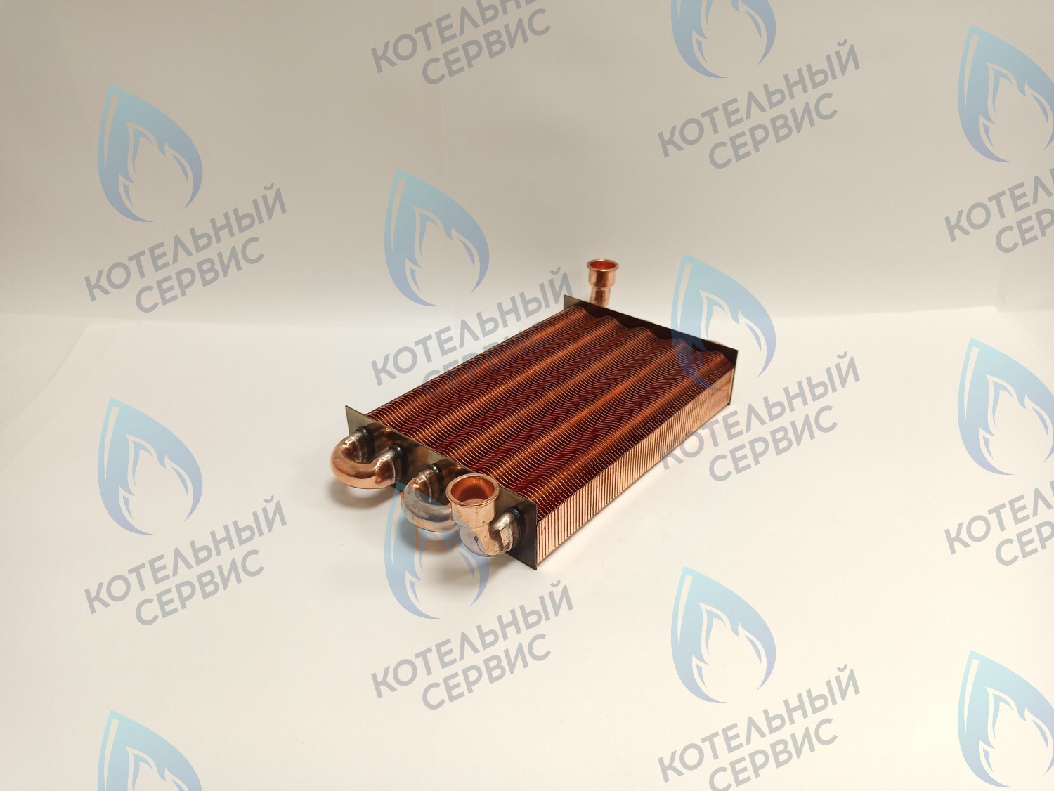 EM008-260F82-02 Теплообменник 82 FIN PROTHERM Гепард 11/23 MTV вер. 19, Гепард 11/23 MTV (H-RU) (0020142414, 0020142415, 0020098008) в Москве