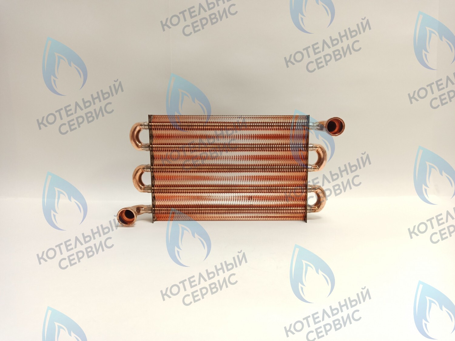 EM008-260F82-02 Теплообменник 82 FIN PROTHERM Гепард 11/23 MTV вер. 19, Гепард 11/23 MTV (H-RU) (0020142414, 0020142415, 0020098008) в Москве