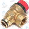 255000001 КЛАПАН ПРЕДОХРАНИТЕЛЬНЫЙ 3 БАР TIME MAX (SAFETY 3 BAR VALVE) ITALTHERM в Москве