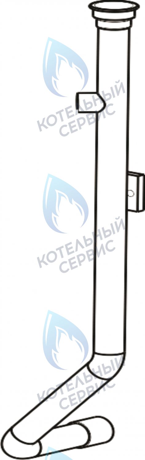 2090827 Подводящий трубопровод (15,1-18,6 кВт) CELTIC-DS PLATINUM 3.13, 3.16 (2090827) в Москве