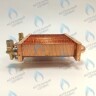 EM021-142-02-Фитинг-Комп Теплообменник отопления с фитингами (142 мм) 67 FIN (100 HSG/ICH/MSC) DAEWOO в Москве