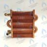 EM021-142-02-Фитинг-Комп Теплообменник отопления с фитингами (142 мм) 67 FIN (100 HSG/ICH/MSC) DAEWOO в Москве