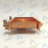 EM021-142-02-Фитинг-Комп Теплообменник отопления с фитингами (142 мм) 67 FIN (100 HSG/ICH/MSC) DAEWOO в Москве