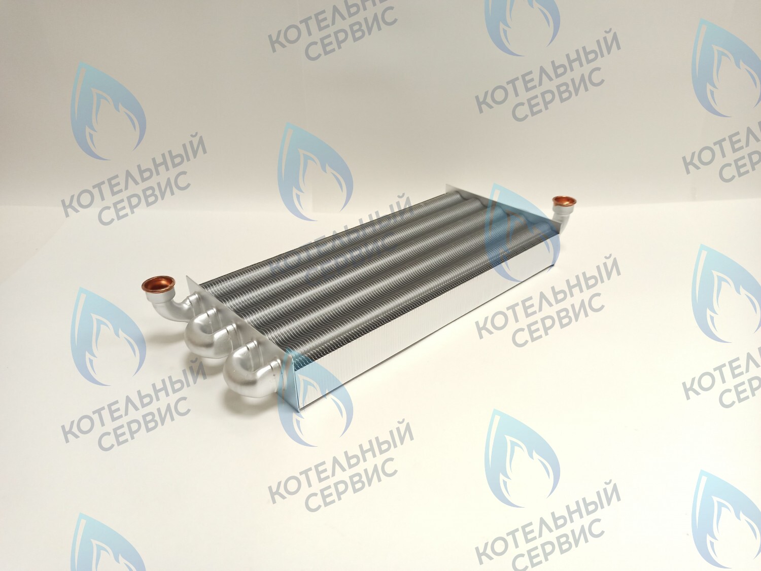 EM042-380 Теплообменник первичный (основной) (крепление - клипсы) FERROLI FORTUNA PRO (902603890) в Москве