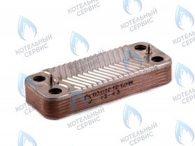 Теплообменник ГВС вторичный 12 пластин Alpenhoff Baden (15199027)