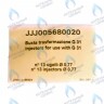 5680020 Инжекторы для сжиженного газа комплект 0,77 -  13 шт. BAXI в Москве