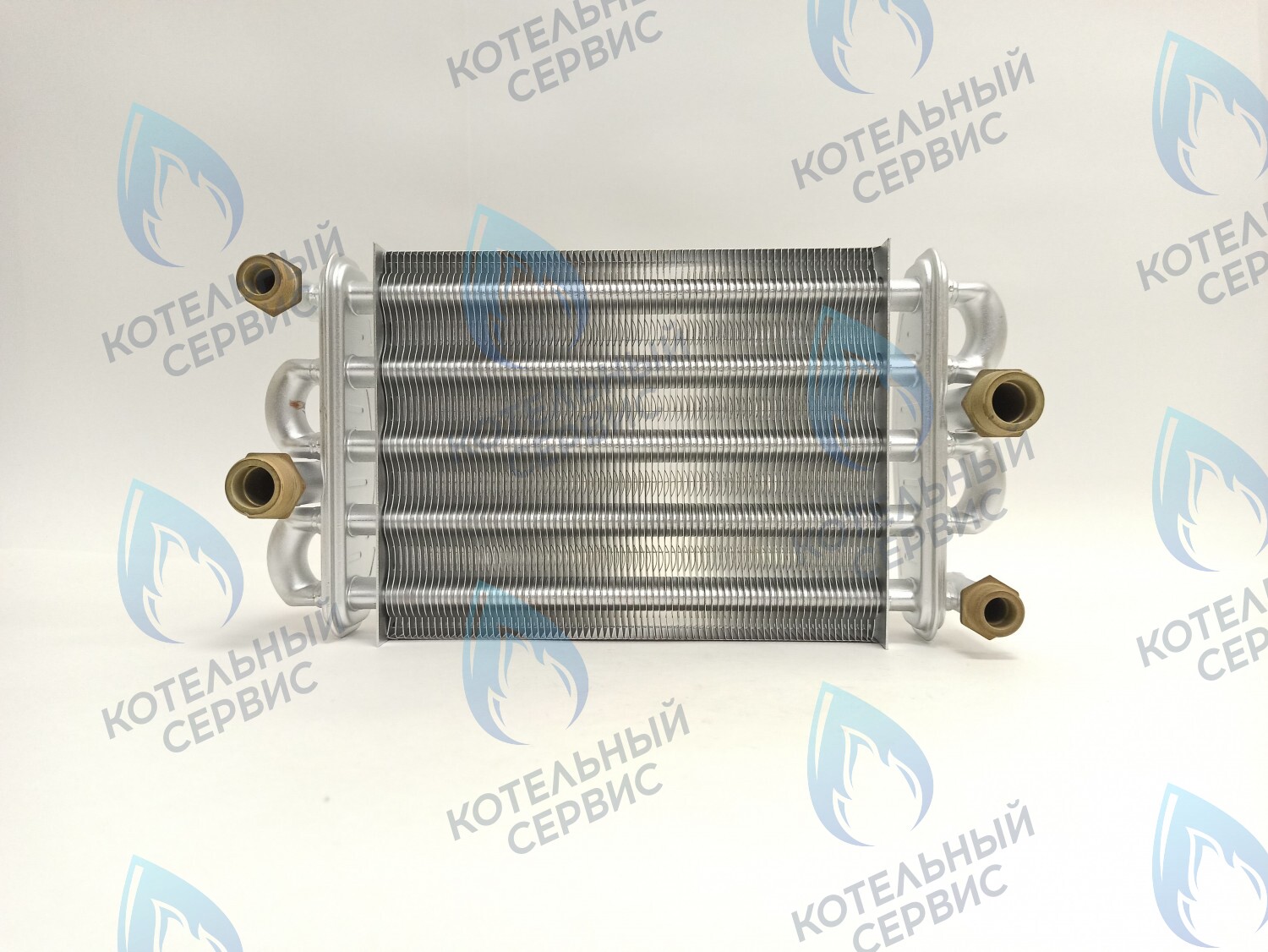 EB054-230 Теплообменник битермический 230мм 24кВт OASIS BM, MONLAN BK BM (P0000005995) в Москве