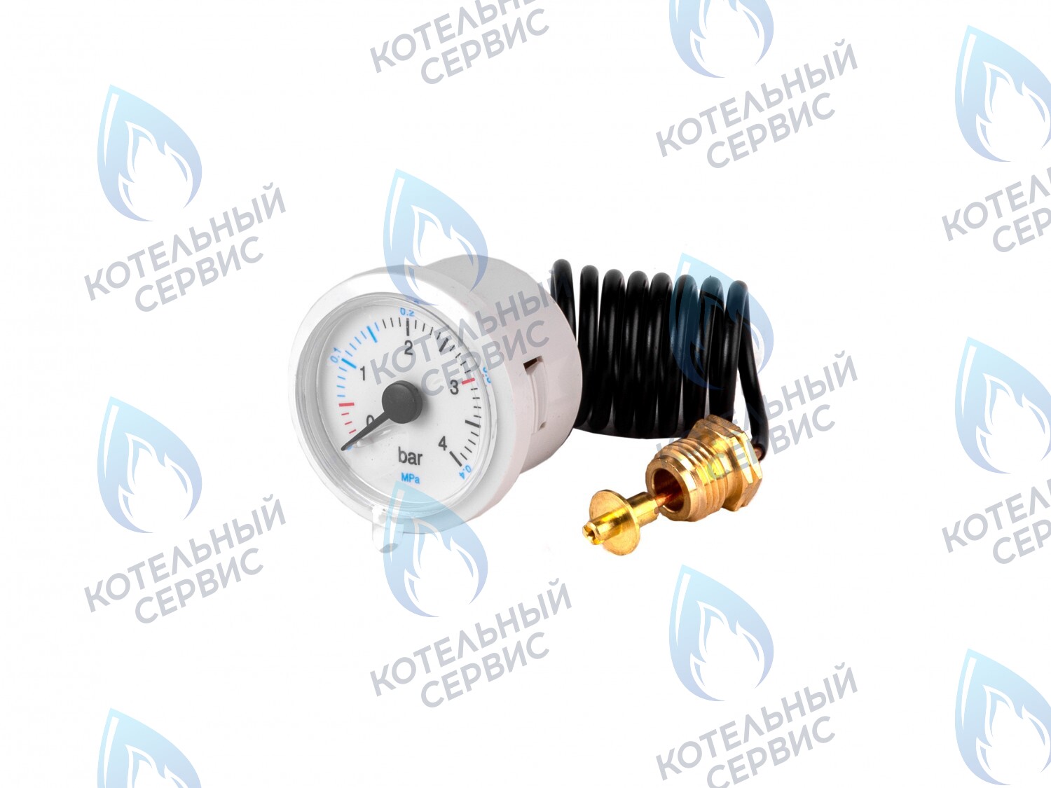 MA013-02 Манометр 36,5мм (синий циферблат) Elsotherm, KoreaStar, Gazeco, Ferroli, Haier, Hec, Alpenhoff, Optima/Style Roc, Electrolux, Oasis, BaltGaz, Polykraft в Москве