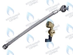 7246448 Кран подпитки Viessmann со шлангом Vitopend 100 WH0A в Москве