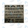 710139500 воздухоотводчик автоматический BAXI в Москве