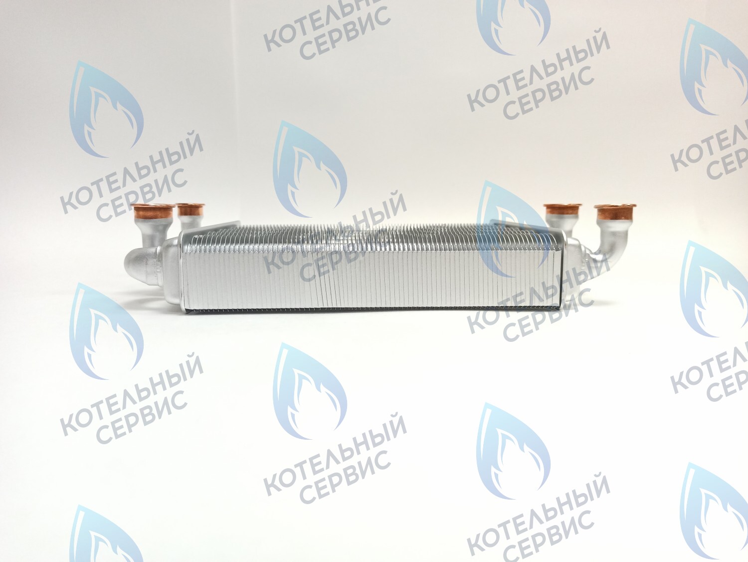 EB041-230 Битермический теплообменник (правильный размер) FERROLI DOMINA F 11-20 N, DOMIproject F 24 D (39837660, 39837665, 37405340) в Москве