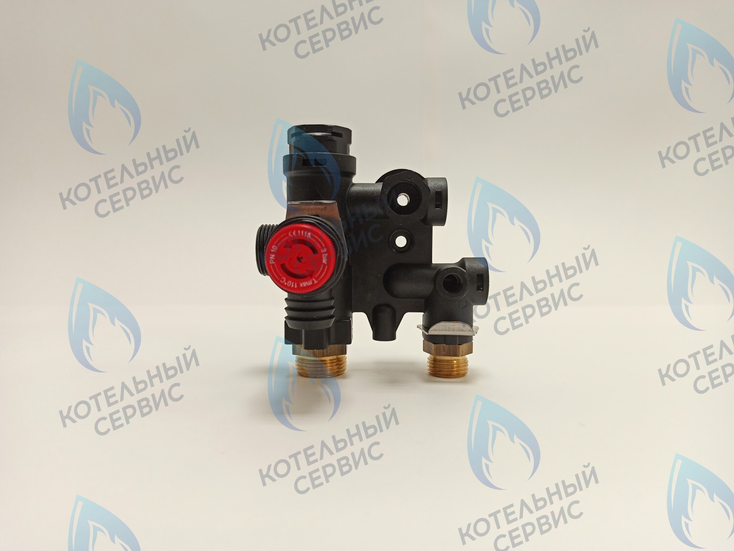 HH005B Часть гидрогруппы отопления подающая (пластик) Light 12кВт-18кВт-24кВт FEDERICA BUGATTI в Москве