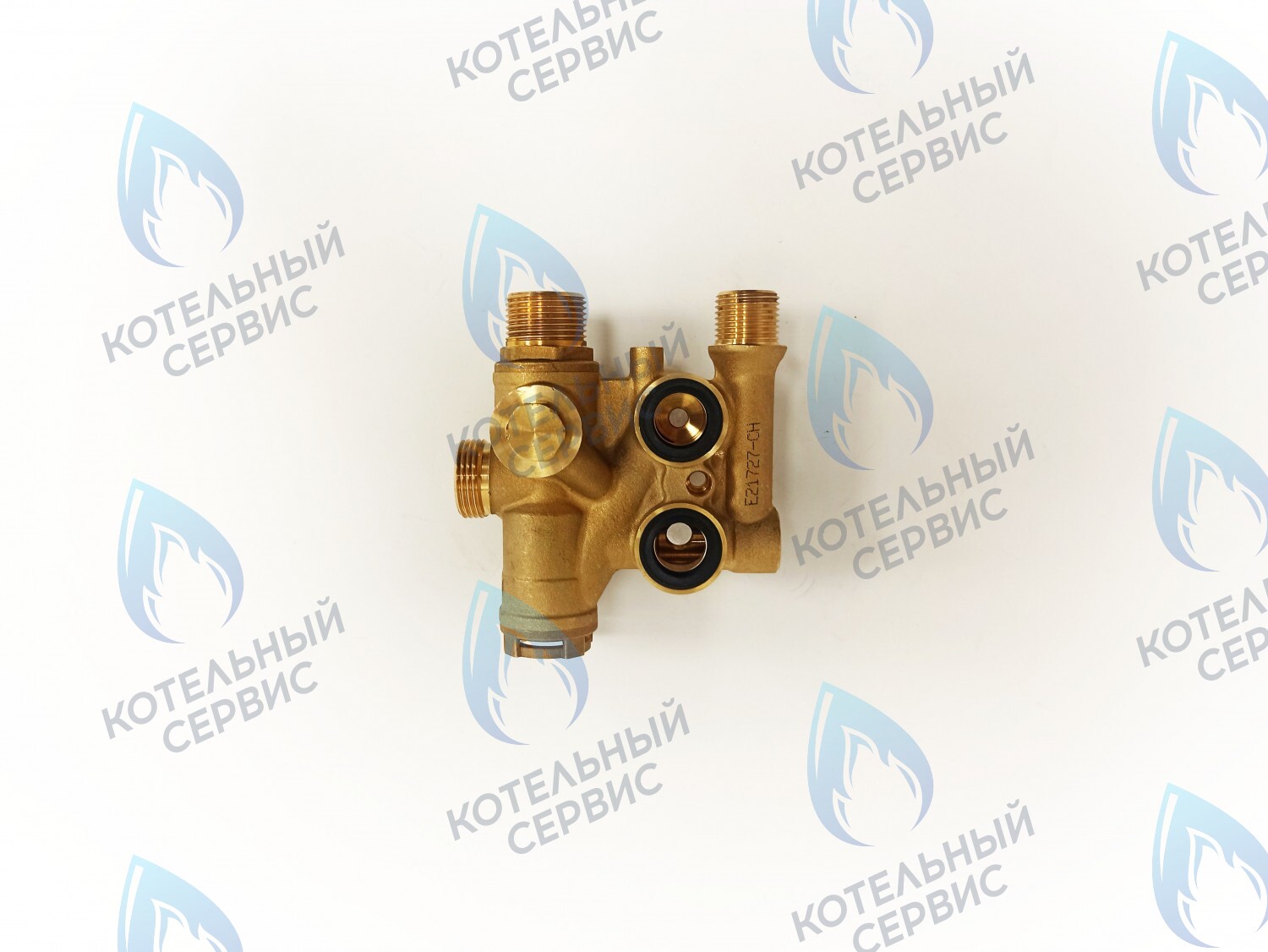03-4019-02_Новый Клапан трехходовой (новый, шток 81,5мм) GAZECO 18 C2/T2, 24 C2/T2 Исполнение 2 (123) (после 07.14 г. до 05.16 г) в Москве