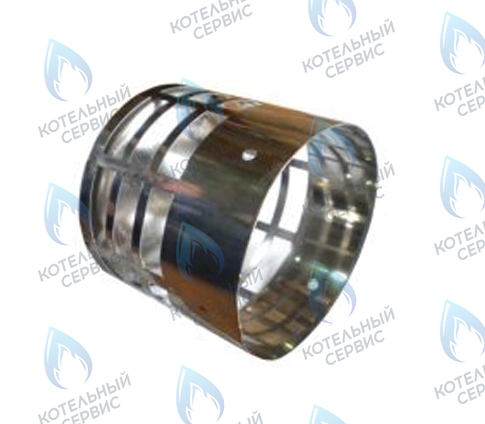 1KWMA86A Элемент конечный трубы дымоудаления (искрогаситель) D80 нержавеющая сталь KIT TERMIN.FUMI INOX FERROLI в Москве